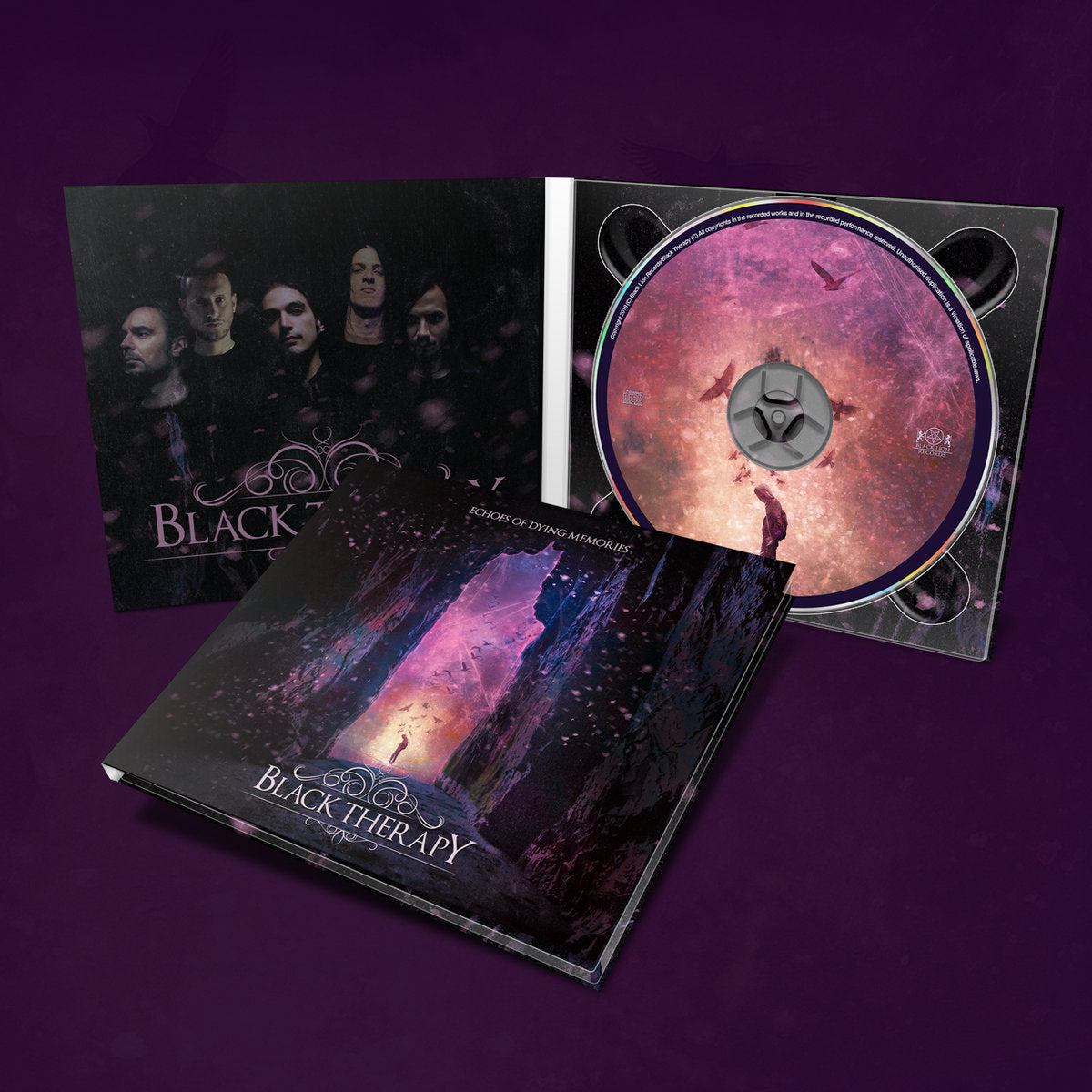 Black Therapy - Echoes Of Dying Memories Digipak CD