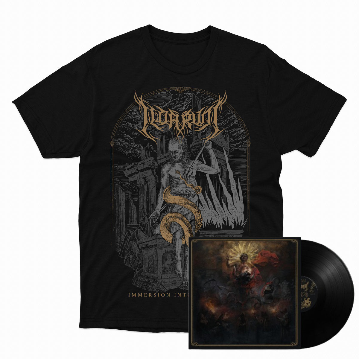 Ildaruni - Divinum Sanguinem LP T-shirt Bundle
